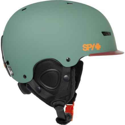 Spy Optic Lil Galactic Ski Helmet - MIPS (For Boys and Girls) in Matte Green