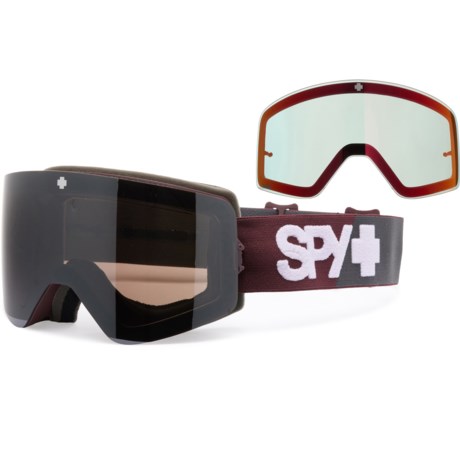 Spy Optic Marauder Elite Ski Goggles - Extra Lens (For Men) in Merlot