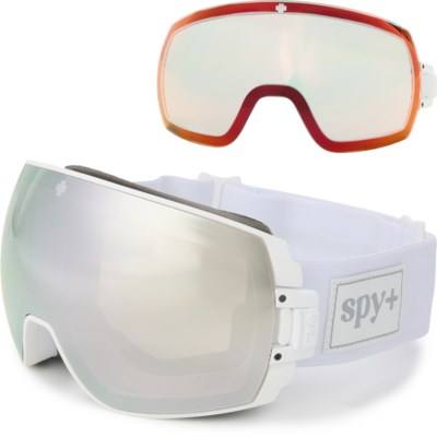 Spy Legacy Snowboard & Ski Goggles - Unisex, Wide View, Happy Lens Tech, Interchangeable Lenses