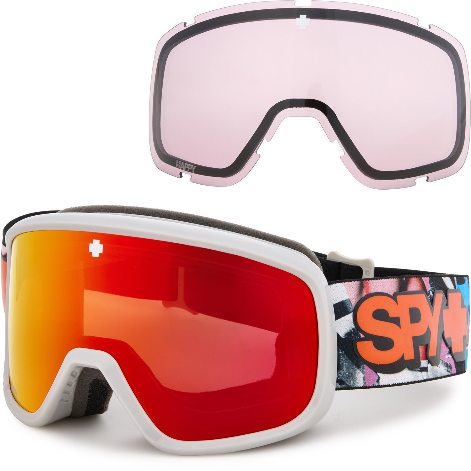 (取寄) スパイオプティクス マーシャル 2.0 スキー ゴーグルズ - エクストラ レンズ Spy Optics Marshall 2.0 Ski Goggles - Extra Lens  Carlson/Happy Bronze Red Mirror/Happy Ll Rose Mirr Spy Optics Marshall 2.0 Ski Goggles - Extra Lens - Save 49%