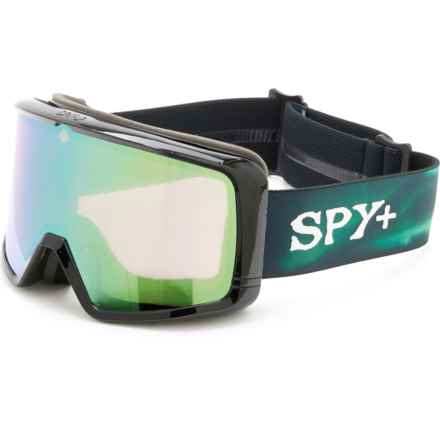 Spy Optics Megalith Ski Goggles in Tom/Happy Ml Rose Tropical Green Mirror