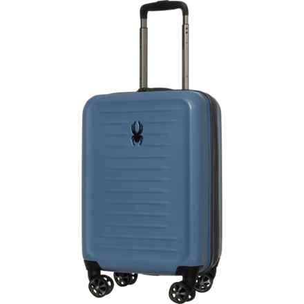 Spyder 20" Rails Upright Spinner Carry-On Suitcase - Hardside, Expandable, Denim in Denim