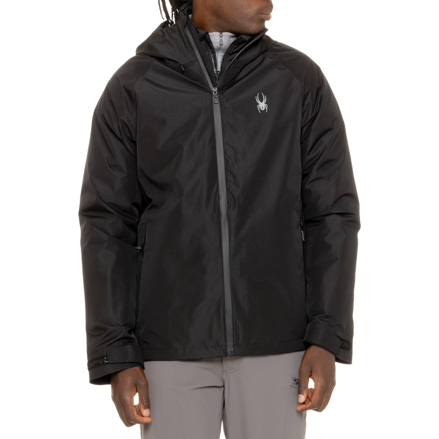 THREE WEATHER ドライスーツ XL Spyder 3-in-1 Rain System Jacket - Waterproof, Insulated