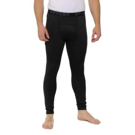 Spyder Active Compression Pants in Blazing Black