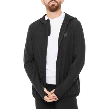 Spyder Active Full-Zip Jacket in Blazing Black