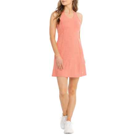 Spyder All Day Dress - Built-In Bra, Sleeveless in Peach Bud