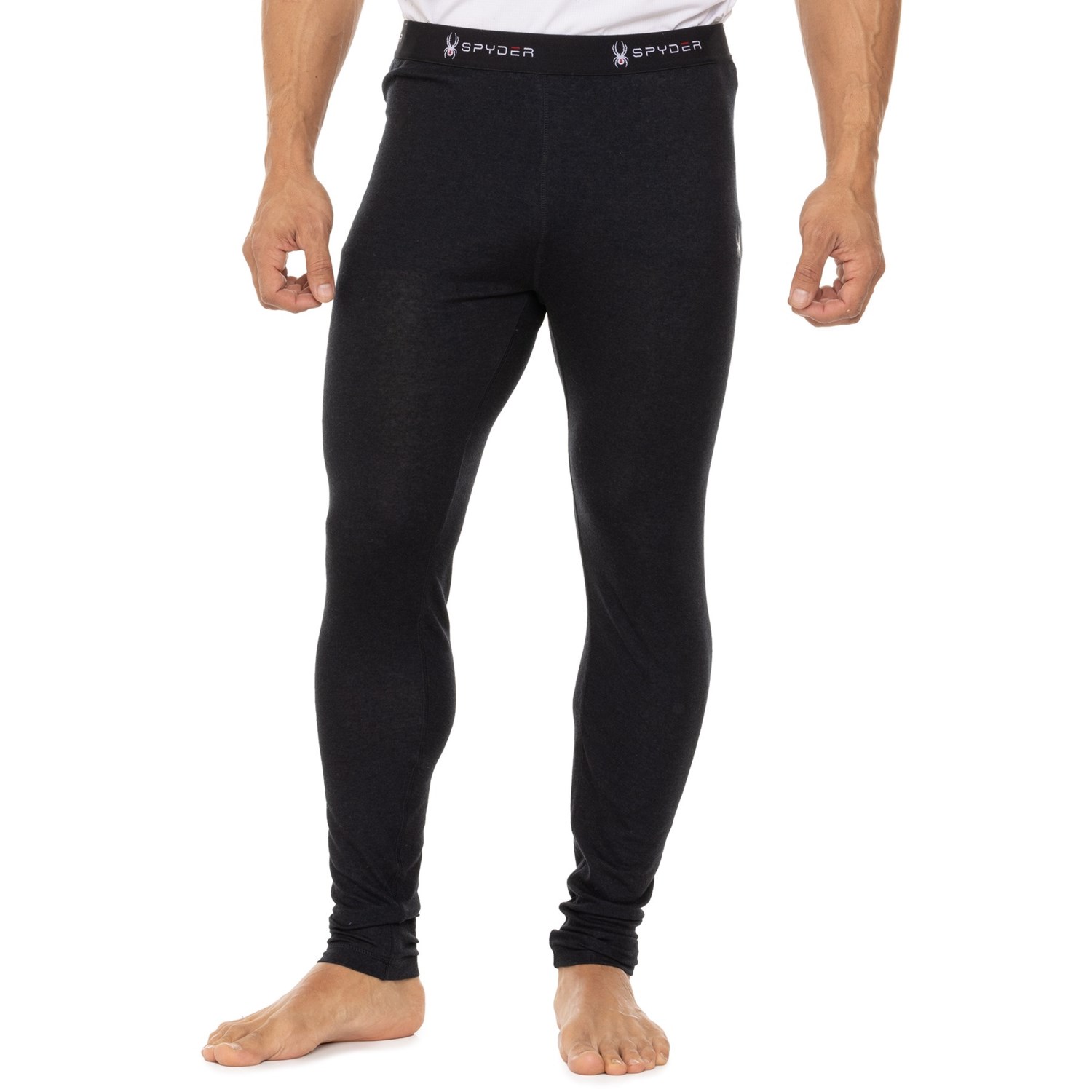 Spyder Men's Mid-weight Base-Layer Pant Size XL Color shops Black