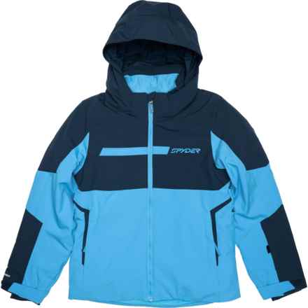 Spyder Big Boys Challenger Ski Jacket - Waterproof, Insulated in Aether Blue