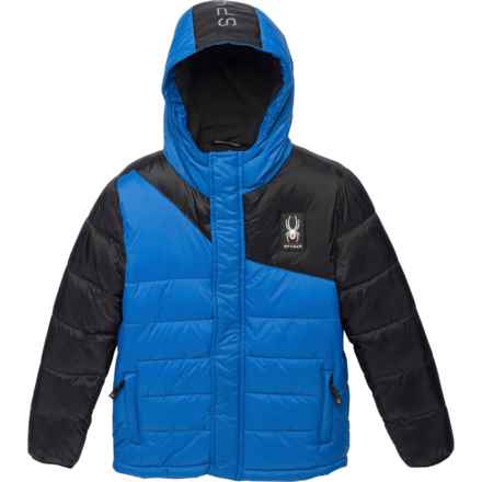 Spyder Big Boys Circuit Puffer Jacket - Insulated in Old Glory