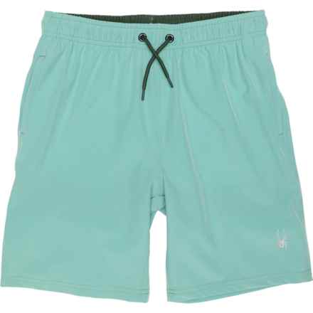 Spyder Big Boys Core Solid Volley Swim Shorts - UPF 30+ in Wasabi