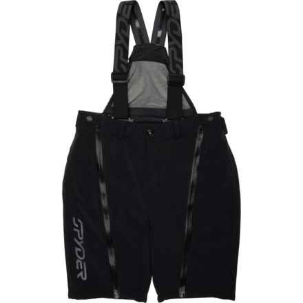 Spyder Big Boys Racing Soft Shell Training Shorts in Black