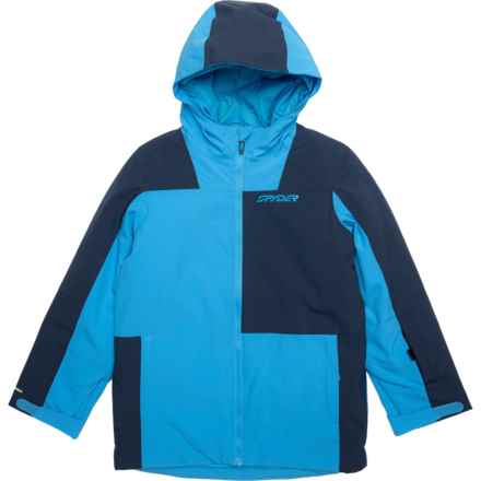 Spyder Big Boys Slash Ski Jacket - Waterproof, Insulated in Aether Blue