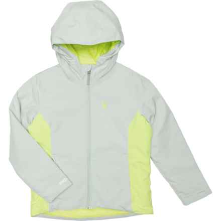 Spyder Big Girls Adore Jacket - Waterproof, Insulated in Lime Ice