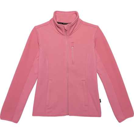 Spyder Big Girls Encore Fleece Jacket - Full Zip in Mauve Rose