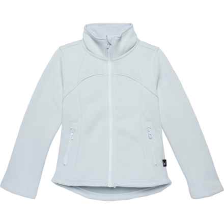 Spyder Big Girls Encore Fleece Jacket in Ash Blue