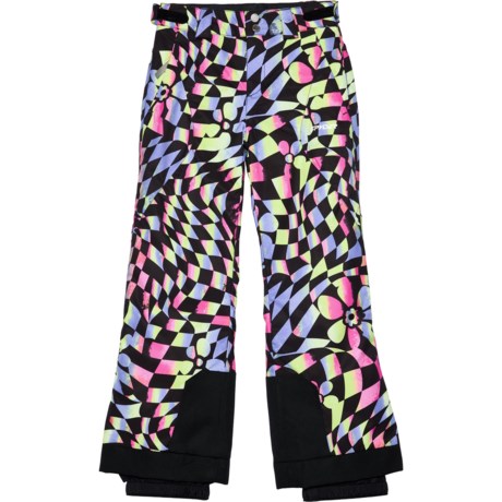 Spyder Big Girls Olympia Ski Pants - Waterproof, Insulated in Multi
