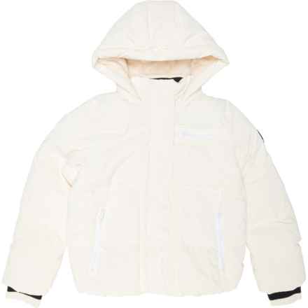 Spyder Big Girls Puffer Jacket - Insulated in Pearl