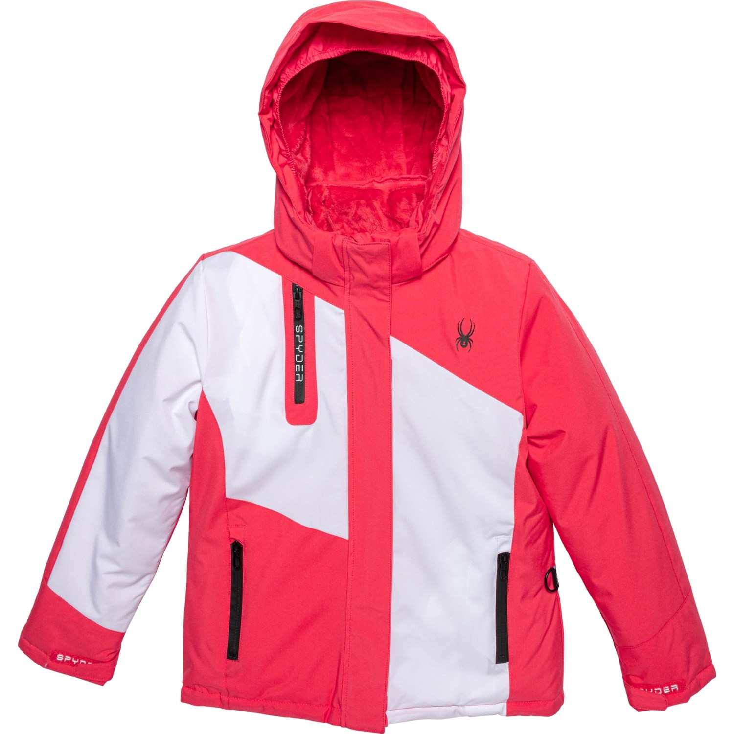 Spyder Big Girls Snow System 4 in 1 Jacket Waterproof Insulated