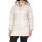 Spyder Boundless Long Packable Hooded Puffer Jacket  - Insulated in Moonbeam