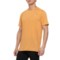 Spyder Box Textured T-Shirt - Short Sleeve in Marigold Heather