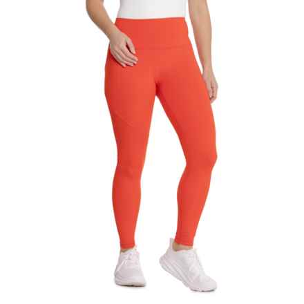 Spyder Brushed Back Leggings in Red Blaze