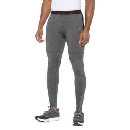 Spyder Brushed Compression Tights in Burnt Charcoal Heather