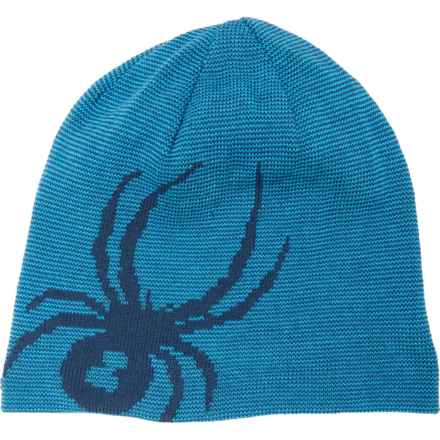Spyder Bug Beanie - Reversible (for Kids) in Aether Blue