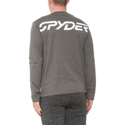 Spyder Zip Mock Neck Shirt - Long Sleeve