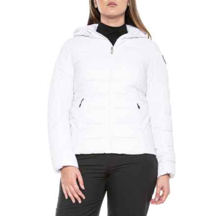 Spyder Clara Packable Hooded Short Jacket - Insulated in White