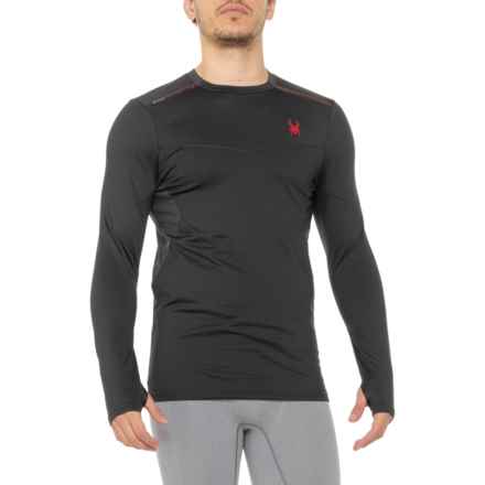 Spyder Compression Shirt - Long Sleeve in Blazing Black