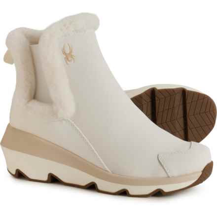 Spyder Crossover 2 Snow Boots - Leather (For Women) in Bright White