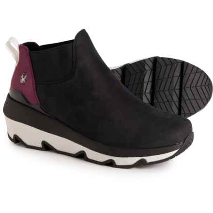 Spyder Crossover Chelsea Snow Boots - Suede (For Women) in Black