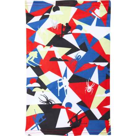 Spyder Cruise Tube Neck Gaiter (For Kids) in Red Combo