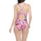 8JUTV_2 Spyder Double Strap One-Piece Swimsuit