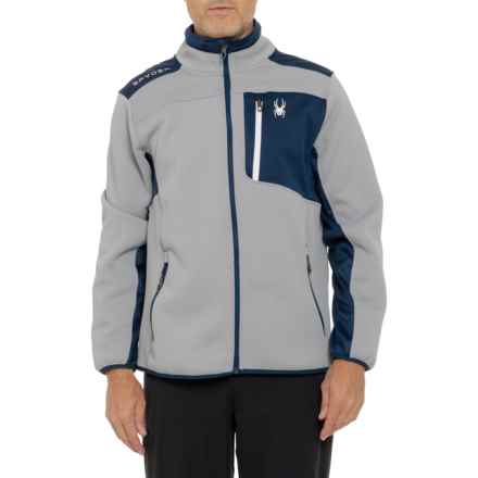 Spyder Encore Interlock Fleece Jacket in Pewter