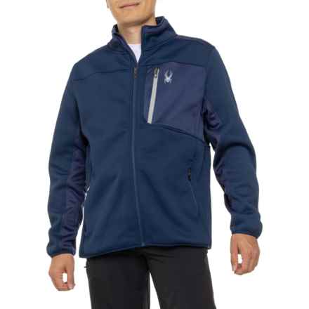 Spyder Encore Interlock Fleece Jacket in True Navy