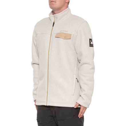 Spyder Expo Sweater Fleece Jacket - Full Zip in Oatmeal Heather