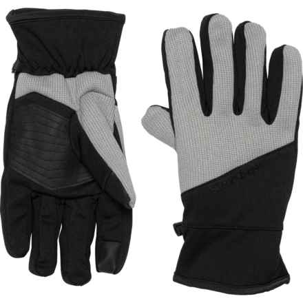 Spyder Fleece Gloves - Touchscreen Compatible in Pewter