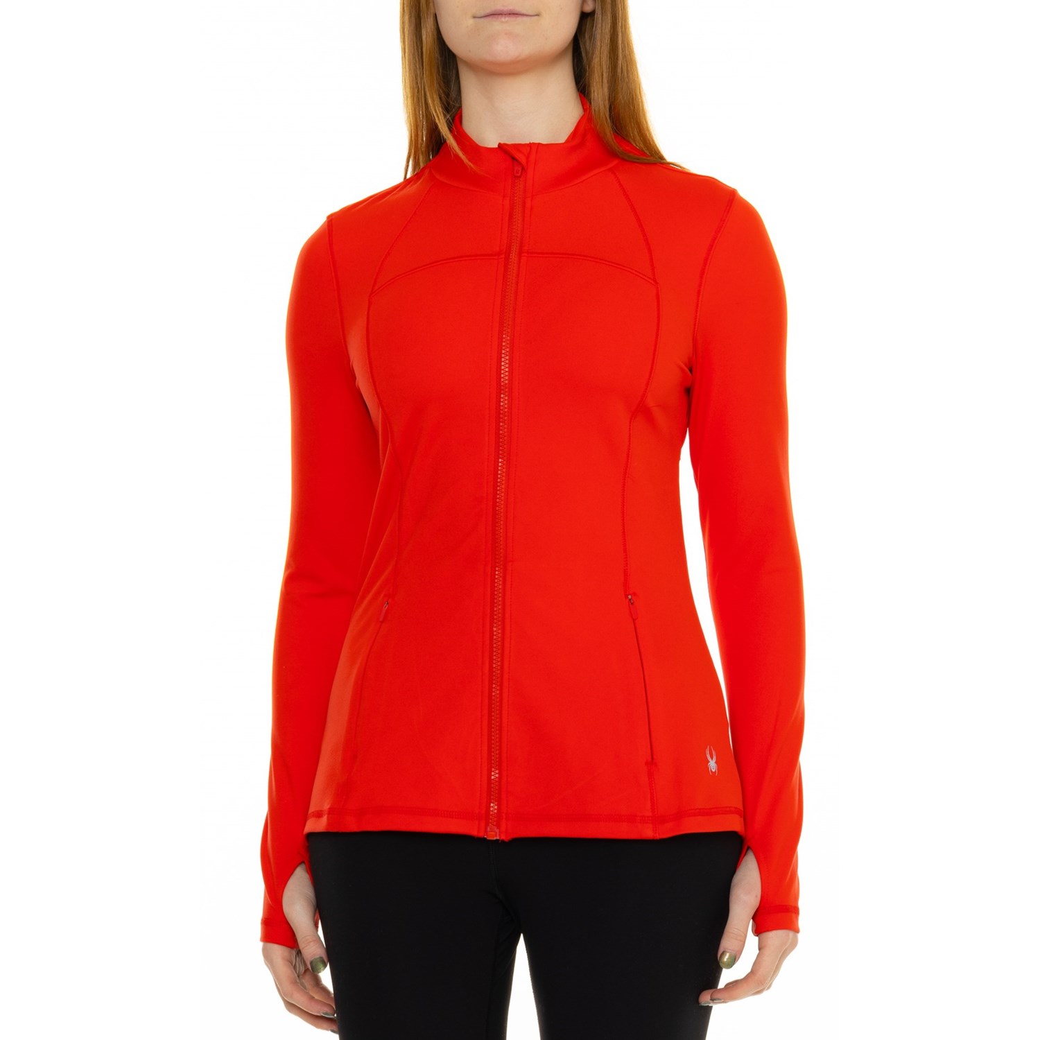 Spyder FullZip Mock Neck Yoga Jacket