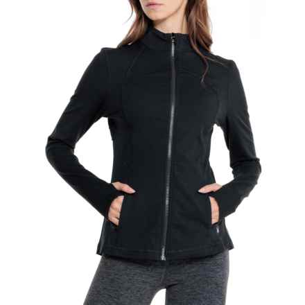 Spyder Full-Zip Yoga Jacket in Black