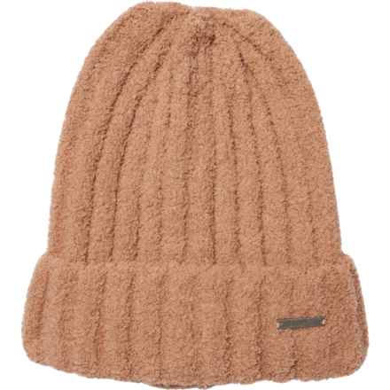 Spyder Fuzzy Rib-Knit Cuff Beanie (For Women) in Toffee