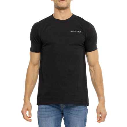 Spyder Gate T-Shirt - Short Sleeve in Heather Black