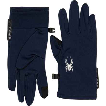 Spyder Glove Liners - Touchscreen Compatible in Navy
