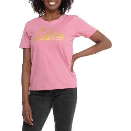 Spyder Graphic T-Shirt - Short Sleeve in Pink