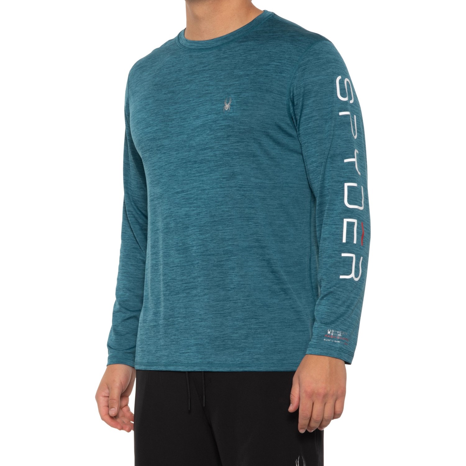 Spyder Heather Rash Guard (For Men)