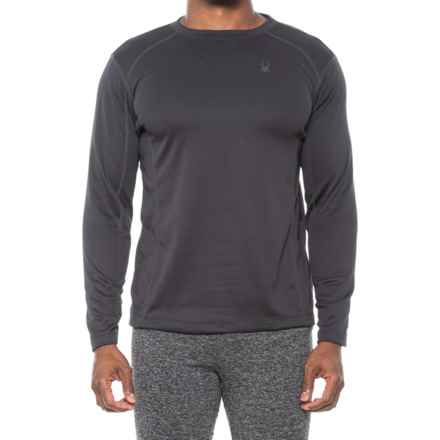 Spyder High-Performance Base Layer Top - Long Sleeve in Black