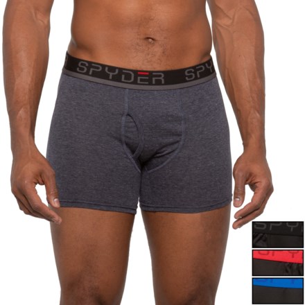 spyder longer leg boxer briefs