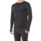 Spyder High-Performance Crew Base Layer Top - Long Sleeve (For Men) in Black