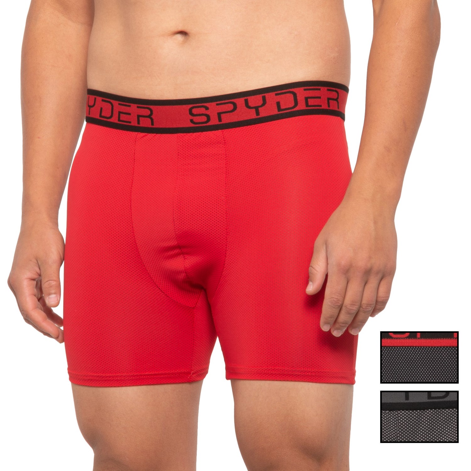 spyder performance mesh boxer briefs