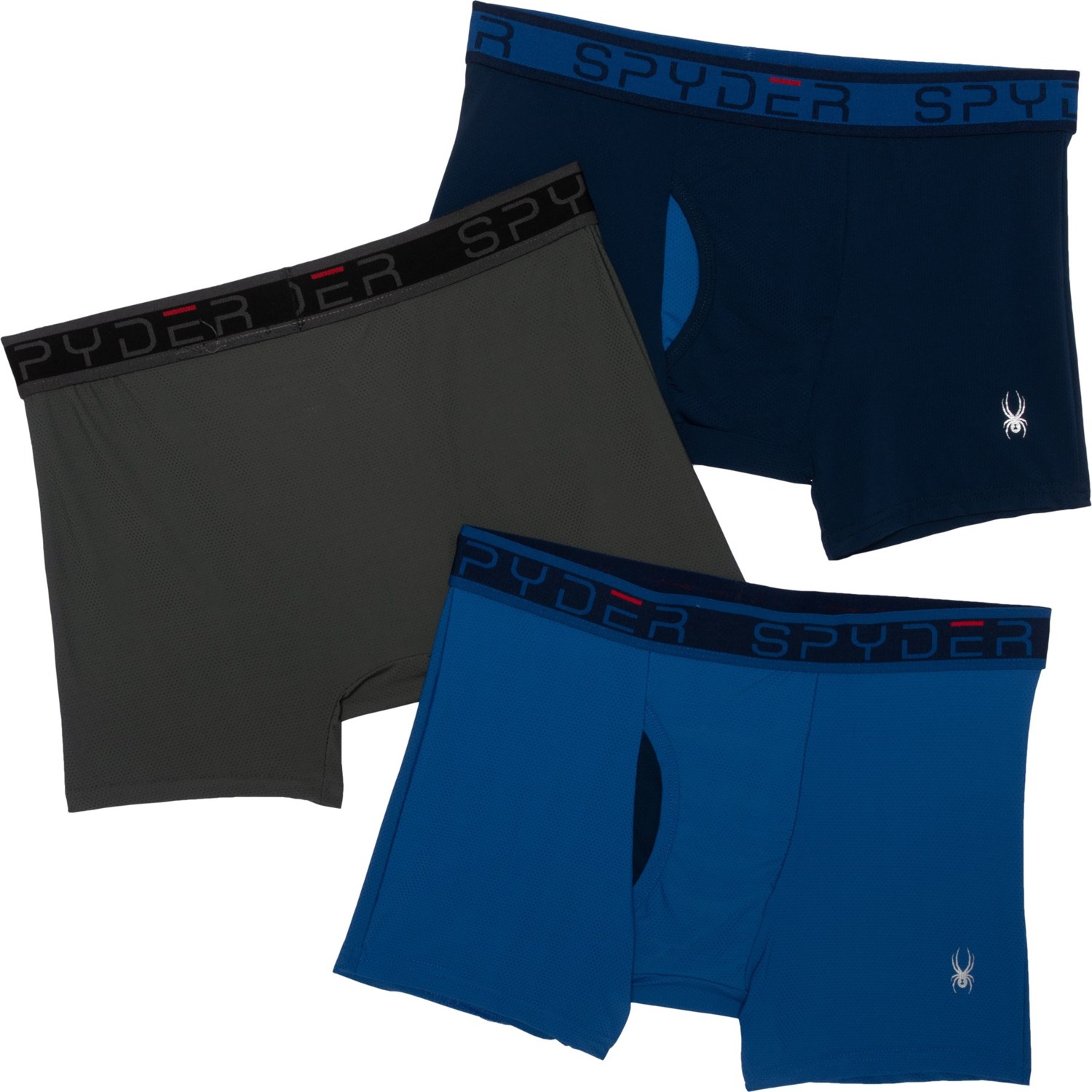 spyder performance mesh boxer briefs